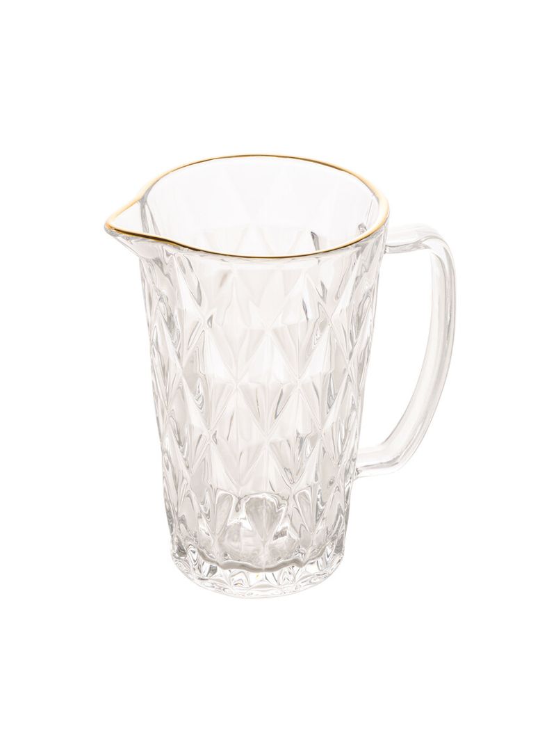 Jarra-de-Vidro-com-Fio-de-Ouro-Diamond-1L-Dourado-Lyor