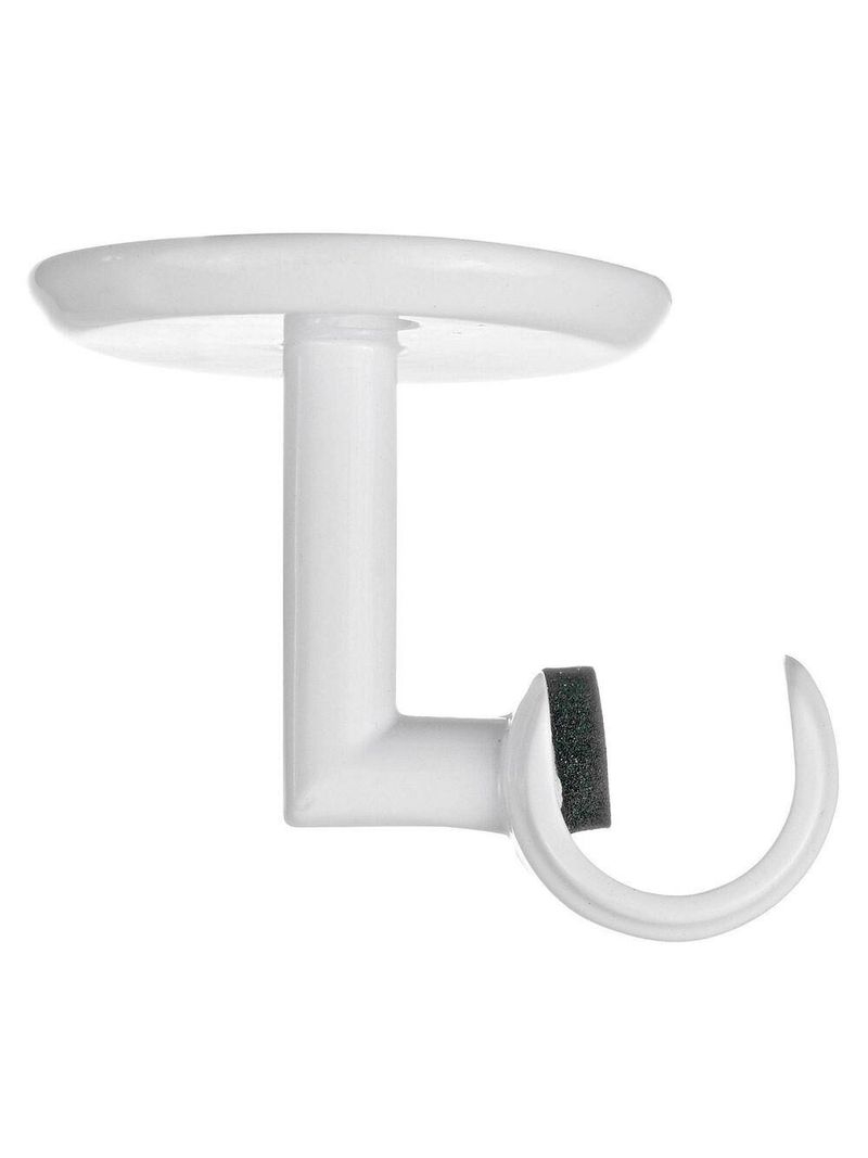Suporte-Teto-com-Roseta-Fixa-Simples-28mm-Branco-Couselo
