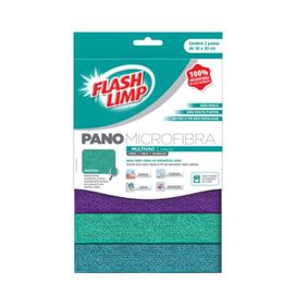 Pano Microfibra 3 Unidades Flash Limp