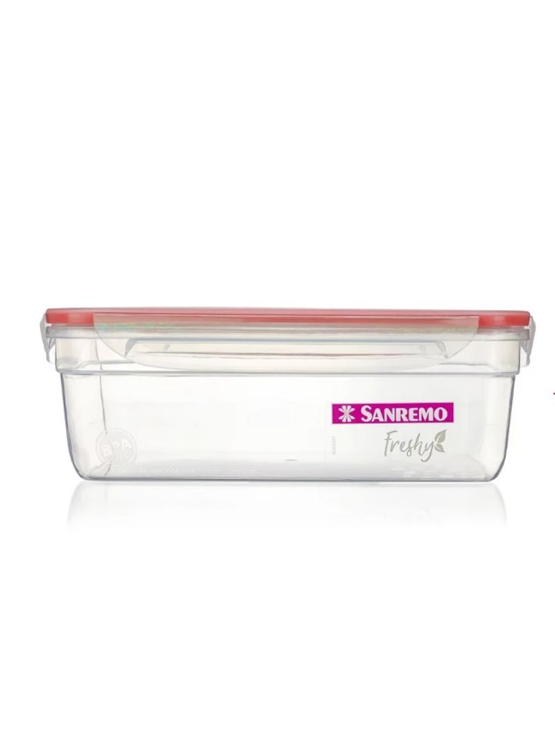 Pote-com-Travas-de-Plastico-Freshy-Transparente-Rosa-25L-Sanremo