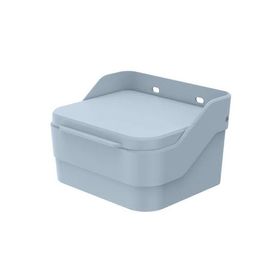 Saleiro Trium Azul Glacial Fechado Martiplast