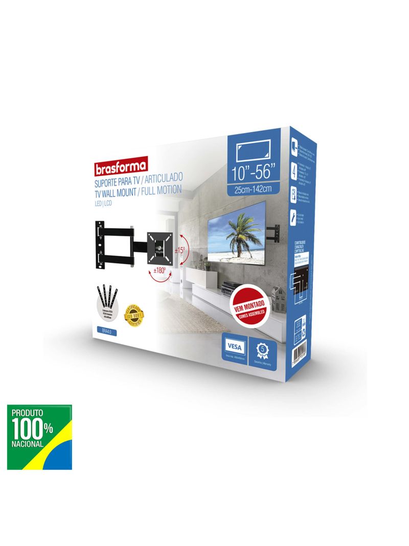 Suporte-Articulado-para-Tv-10-A-56-com-4-Movimentos-Preto-Brasforma
