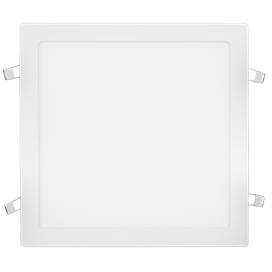 Painel Led Slim de Embutir Quadrado 24W 6500K Branco Economax Kian