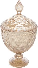 Potiche-de-Cristal-com-Pe-Diamond-15x28cm-Ambar-Metalizado-Lyor
