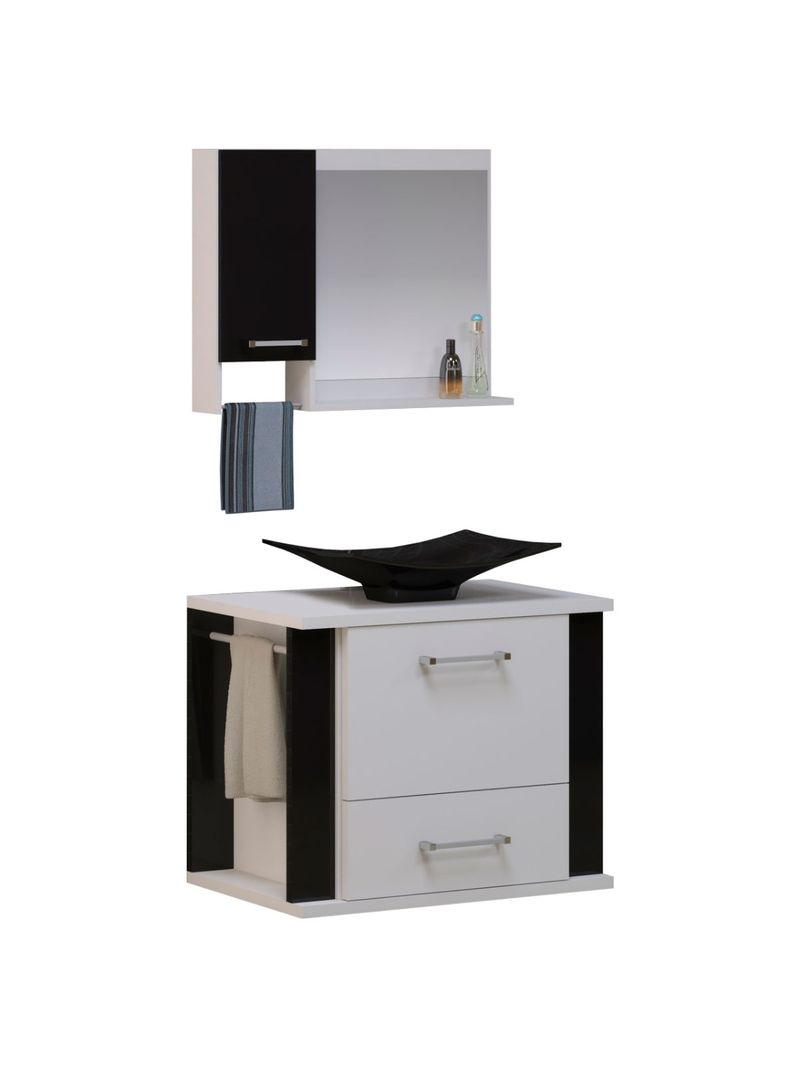 Conjunto-Lion-60cm-Branco-Preto-Arte-Gabinetes