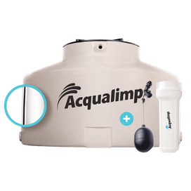 Caixa D água Tampa Rosca 1750 Litros  Areia Acqualimp