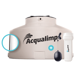 Caixa D água Tampa Rosca 1000L Areia Acqualimp