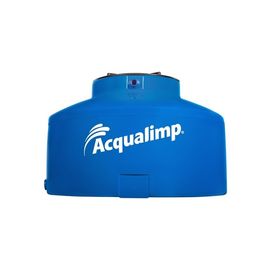 Caixa D'água com Tampa Rosca 1500L Azul Acqualimp