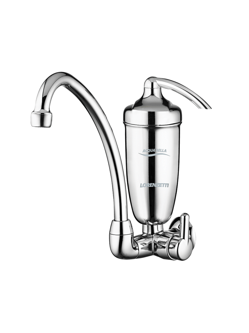 Purificador de Água Lorenzetti Acqua Bella Parede Inox 2 Torneiras