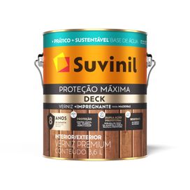 Verniz Proteção Máxima Deck Acetinado 3,6 Litros Natural Suvinil