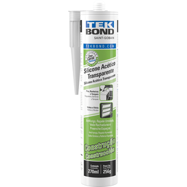 Silicone Acético Construção 256g Transparente Tekbond