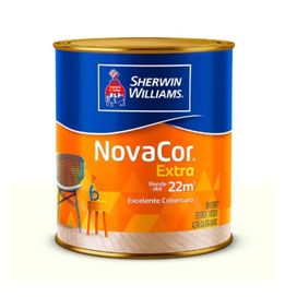 Tinta Acrílica Novacor Extra Fosco 3.6L Amarelo Primavera Sherwin Wiliams