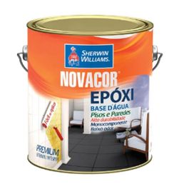 Tinta Epóxi Novacor Piso e Parede 3.6L Branco Sherwin Wiliams