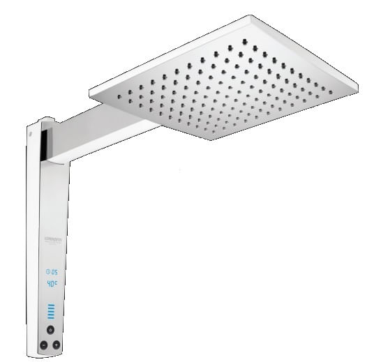 Ducha Acqua Century Digital 5500 Branco/Cromado Lorenzetti