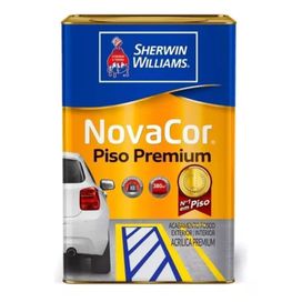 Tinta Acrilica Novacor Piso 18L Amarelo Demarcação Sherwin Wiliams