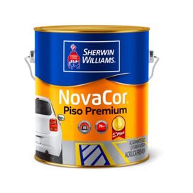 Tinta Acrilica Novacor Piso 3,6L Cinza Sherwin Wiliams