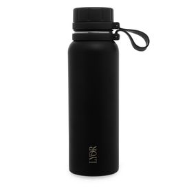 Garrafa Térmica Aço Inox Explorer 650ml Preto Lyor