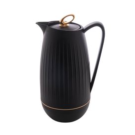 Garrafa Térmica Plástico Balloon 1L Preto Lyor
