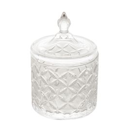 Potiche de Cristal Lile 10x155cm Incolor Lyor