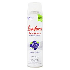 Desinfetante Aerosol Original Lysoform J S Johson