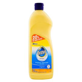 Limpa Piso Laminados 750ml Bravo J S Johnson