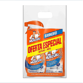 Kit Desinfetante Banheiro 500ml + Refil 400ml J S Johson