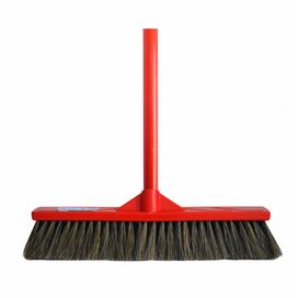 Vassoura Crina Animal 40cm Vermelha Rossi