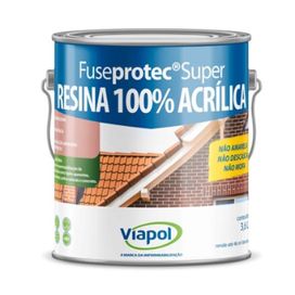Resina Fuseprotec Super Acrilica Fosca 3,6L Viapol
