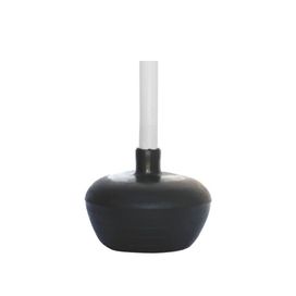 Desentupidor de Sanitário Branco/Preto Rossi