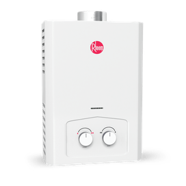 Aquecedor a Gás Mecânico RB 7L  GN Exaustão Natural a Pilha Rheem
