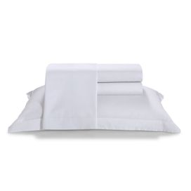 Jogo de Roupa de Cama Casal 4 Peças Branco Hotel Collection Hedrons