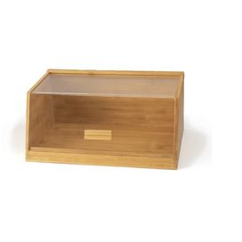 Porta Pão de Bambu com Tampa 35cm OIKOS