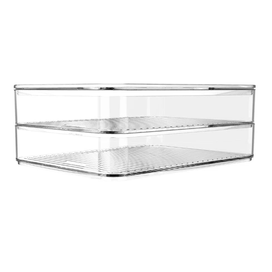 Porta Frios Clear Duplo Natural Martiplast