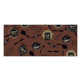 Passadeira Cook Time 2.0 43x130cm Estampada Kapazi
