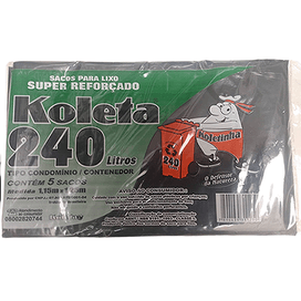 Saco de Lixo Super Reforçado Koleta