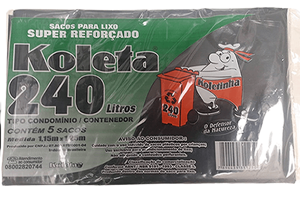 Koleta Super Reforçado 240L 5Un