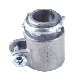 Conector Reto 1" com Rosca Flexor Alumínio Tramontina