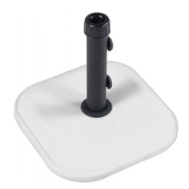 Base Ombrellone Quadrado Concreto Belfix