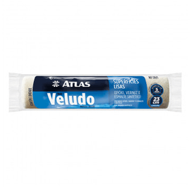 Rolo Veludo Lã 23cm Atlas