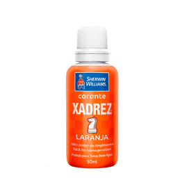 Corante Liquido 50ml Xadrez Laranja Sherwin Williams