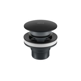 Válvula Escoamento Click Lavatório Cuba e Bidê 1601 Black Mate Deca