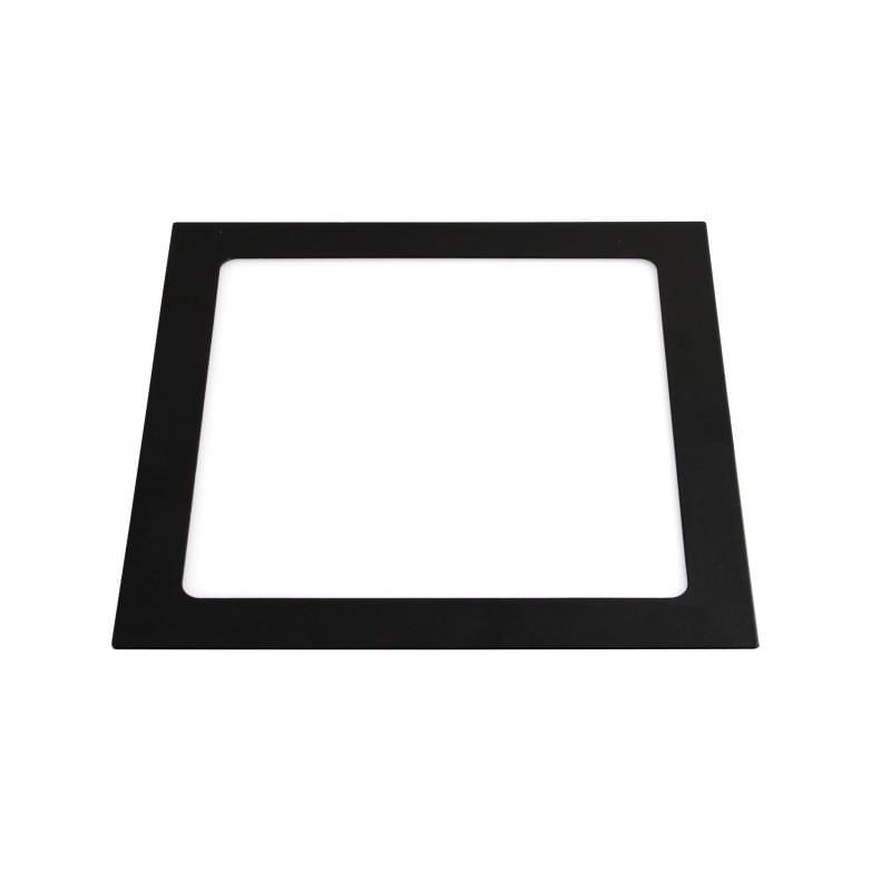 Painel Led Slim Embutir Quadrado 24w 6500k Preto Bronzearte