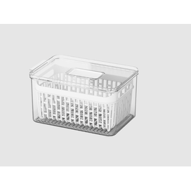 Organizador Dry Com Cesto 6L Cristal Coza