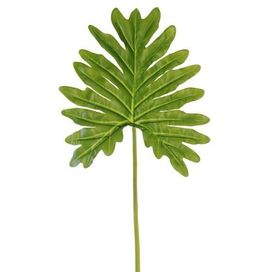 Folha Philo Real Toque 81cm Verde Flor Arte