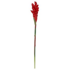Ginger Real Toque 82cm Vermelho Flor Arte