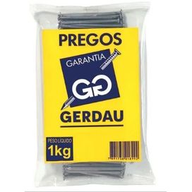 Prego Com Cabeça 13X15 1KG Gerdau