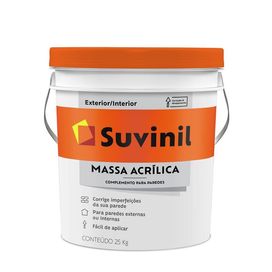 Massa Acrilica 25kg Suvinil