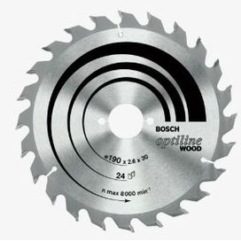 Disco Optline 9 1/4"d 235x2.5x25mm t40 Bosch