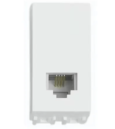 Módulo Tomada Telefone Rj11 4 Fios Thesi Bticino
