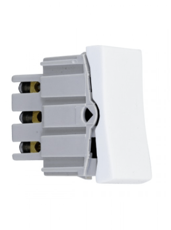Módulo Interruptor Bipolar Paralelo Branco Para Plus Pial